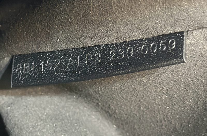 FendiI 27 BAG IN BLACK CALFSKIN WITH GOLD HARDWARE