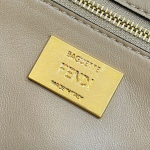 img_fe2b4e3c_20240113_i1705135922_4178_3_jpg FendiI BAGUETTE 27 BAG IN SAND BEIGE CALFSKIN WITH GOLD HARDWARE