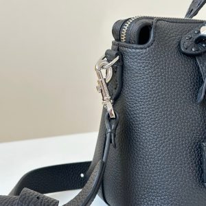 BY THE WAY SELLERIA LARGE 29 BAG IN BLACK CALFSKIN