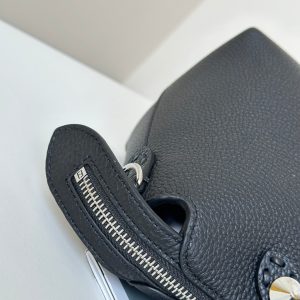 BY THE WAY SELLERIA LARGE 29 BAG IN BLACK CALFSKIN