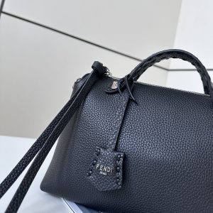 BY THE WAY SELLERIA LARGE 29 BAG IN BLACK CALFSKIN