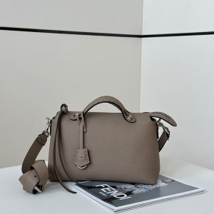 BY THE WAY SELLERIA LARGE 29 BAG IN CEDAR BROWN CALFSKIN