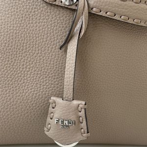 BY THE WAY SELLERIA LARGE 29 BAG IN CEDAR BROWN CALFSKIN