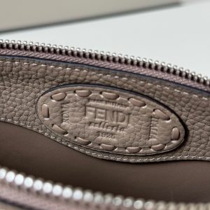 BY THE WAY SELLERIA MINI 20 IN MEDIUM BROWN GRAINED CALFSKIN