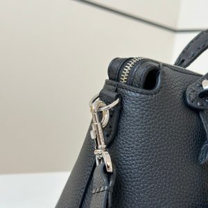 BY THE WAY SELLERIA SMALL 20 BAG IN BLACK CALFSKIN