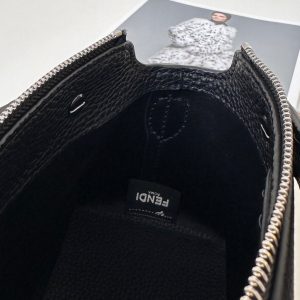 BY THE WAY SELLERIA SMALL 20 BAG IN BLACK CALFSKIN