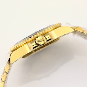 Rolex 25 GMT- Master 40mm Gold Black Dial