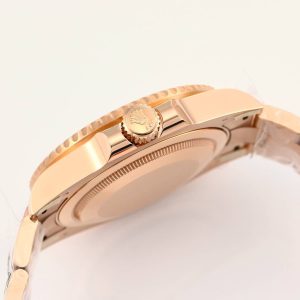 Rolex 25 GMT- Master 40mm Pink Gold Black Dial