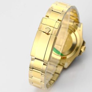 Rolex 25 GMT- Master II 40mm Gold Green Dial