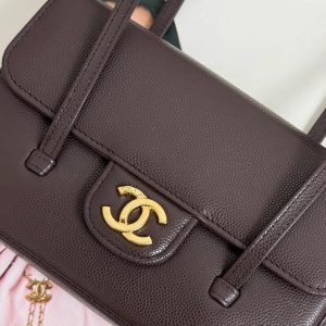 imgi_105_img_cdc7fab2_20260314_i1773438199184_969_0_3_jpg Chanel 2026 Preppy Coco Bag Brown Chocolate Caviar Leather Gold Hardware