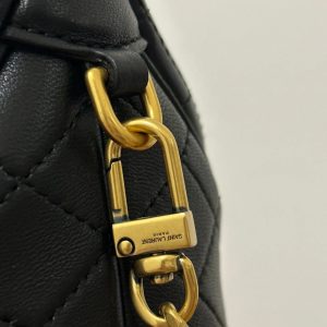 19 FLAP BUCKET BAG BLACK CALFSKIN