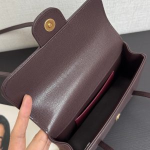 imgi_113_img_cdc7fab2_20260314_i1773438199211_4212_0_6_jpg Chanel 2026 Preppy Coco Bag Brown Chocolate Caviar Leather Gold Hardware