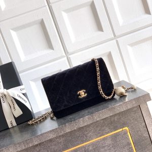 Chanel 2026 WOC Bag 20cm Velvet Leather 331109