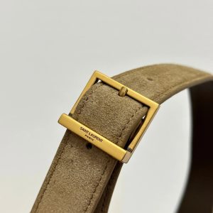 LE 5 À 7 SUPPLE SMALL 22 IN PEANUT BROWN SUEDE