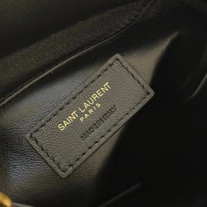 19 FLAP BUCKET BAG BLACK CALFSKIN