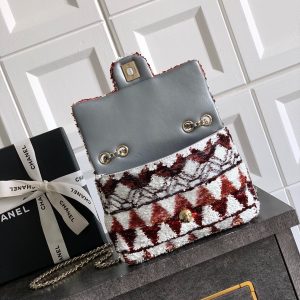 imgi_11_img_d0c94e6f_20250630_i1751295354_8104_6_jpg Chanel 2026 Flap Bag 20cm Red mix White Sequin Leather