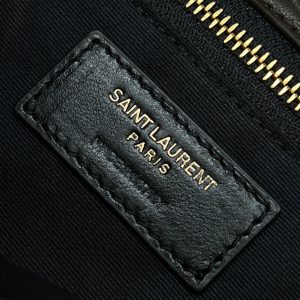 YSL Handbag 28 Taupe Pattern Lambskin