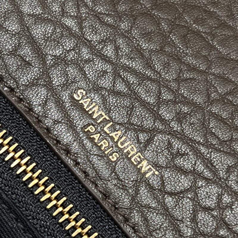 YSL Handbag 28 Taupe Pattern Lambskin