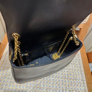 YSL Shoulder Bag 25 Black Calfskin