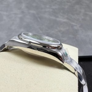 Rolex Oyster Perpetual 36 Pistachio Dial Stainless Steel