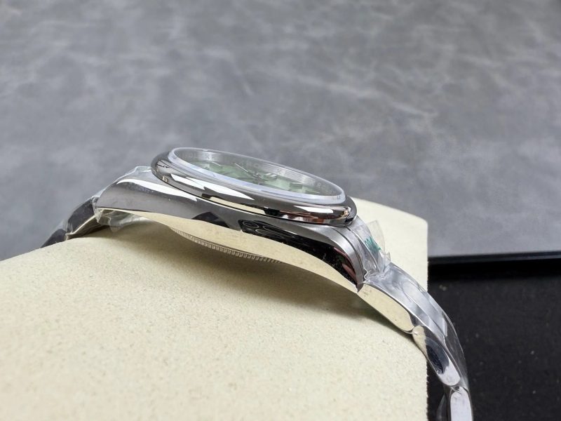 Rolex Oyster Perpetual 36 Pistachio Dial Stainless Steel