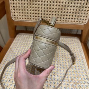 YSL Gaby Vanity Bag 18 Neutral Beige Quilted Calfskin