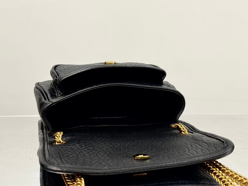 YSL Jamie Mini Crossbody Bag 16 Black Lambskin Gold Hardware