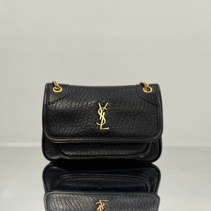 imgi_47_imgHD_4dea1bed_20250527_i1748358443531_4312_0_0_jpg_1 YSL Niki Mini Handbag 18 Black Lambskin Gold Hardware