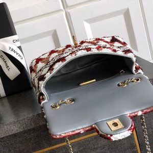 imgi_4_img_d0c94e6f_20250630_i1751295354_516_8_jpg Chanel 2026 Flap Bag 20cm Red mix White Sequin Leather
