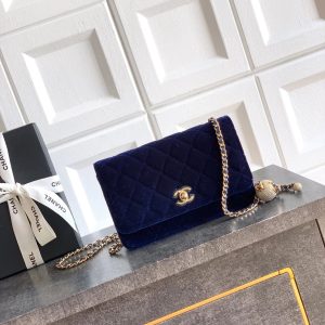 Chanel 2026 WOC Bag 20cm Velvet Leather 331109