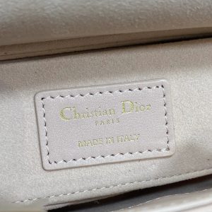 Dior 2026 Micro Lady D-Joy Bag 19cm Powder Pink Cannage Lambskin