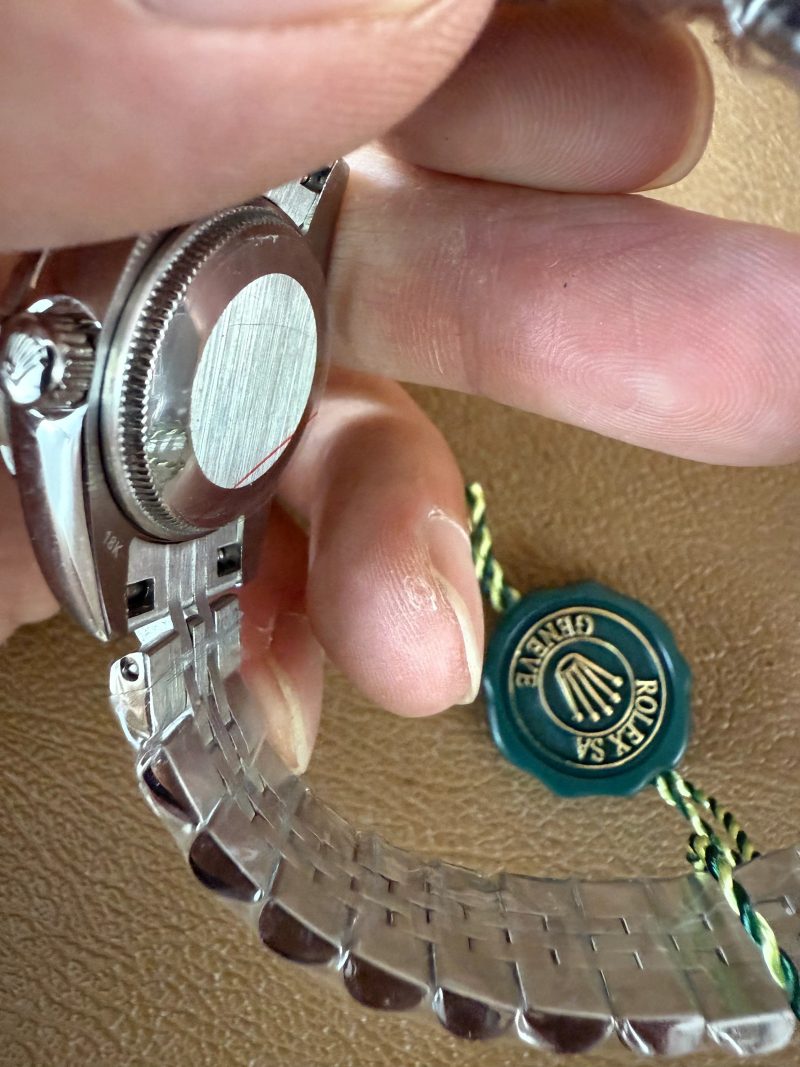 Rolex Pre-owned Lady-Datejust 28mm White Diamond Dial