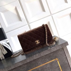Chanel 2026 WOC Bag 20cm Velvet Leather 331109
