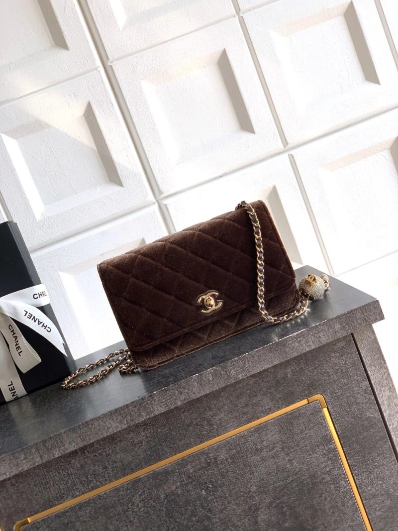 Chanel 2026 WOC Bag 20cm Velvet Leather 331109