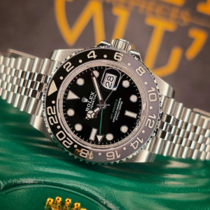 GMT-MASTER II BRUCE WAYNE CERAMIC STEEL BLACK GREY