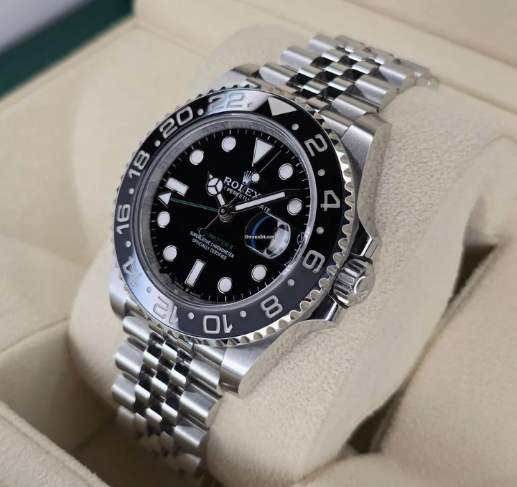 GMT-MASTER II BRUCE WAYNE CERAMIC STEEL BLACK GREY