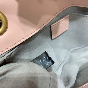 wsxc1708386323976_5 GG Marmont 22cm Pink Calfskin Gold Hardware