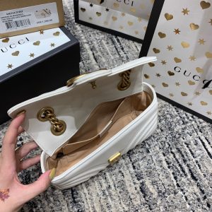 wsxc1708387170897_4 GG Marmont 22cm White Calfskin Gold Hardware