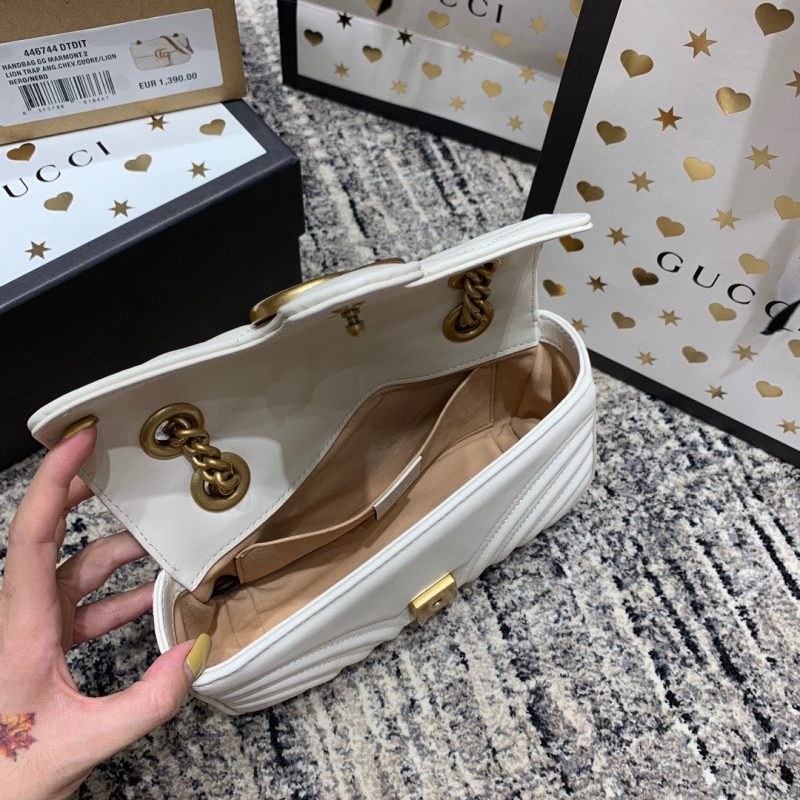 wsxc1708387170897_4 GG Marmont 22cm White Calfskin Gold Hardware