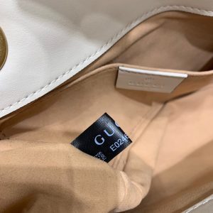 wsxc1708387170897_5 GG Marmont 22cm White Calfskin Gold Hardware