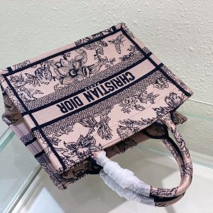 Small CD Book Tote 26.5cm Jardin Botanique Pink