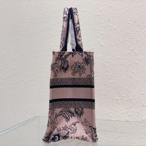 Small CD Book Tote 26.5cm Jardin Botanique Pink