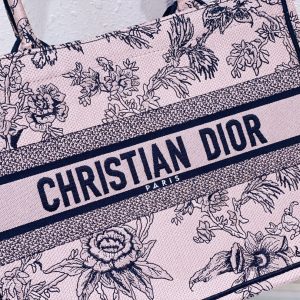 Medium CD Book Tote 36cm Jardin Botanique Pink