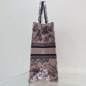 Large CD Book Tote 42cm Jardin Botanique Pink