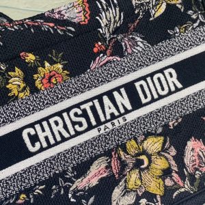 Small CD Book Tote 26.5cm Jardin Botanique Black