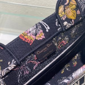 Small CD Book Tote 26.5cm Jardin Botanique Black