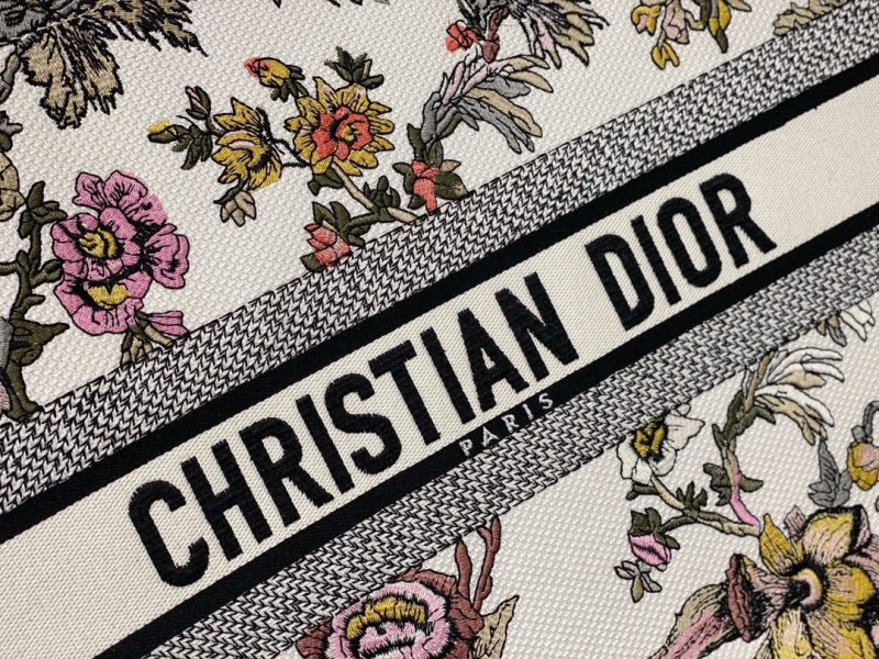 Large CD Book Tote 42cm Jardin Botanique White