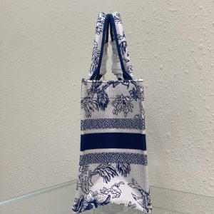 Small CD Book Tote 26.5cm Jardin Botanique Blue