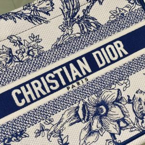 Small CD Book Tote 26.5cm Jardin Botanique Blue