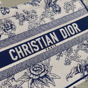 Medium CD Book Tote 36cm Jardin Botanique Blue